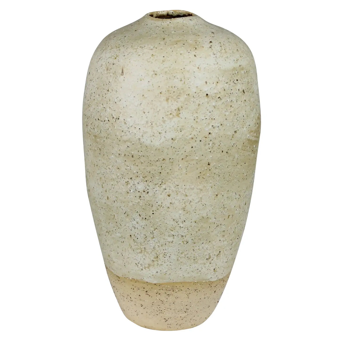 Umbria Vase, Ceramic, White
