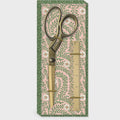 Antique Gold Scissor and Ruler Set