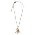 ***Brass Travel Light Necklace - 22"