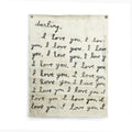 Letter For You Hand Painted Wall Tarp - 36x48