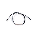 ***Silver Hakuna Matata Braided Bracelet - Adjustable