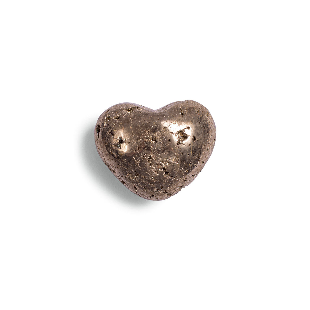 ***Pyrite Heart Shaped Stone