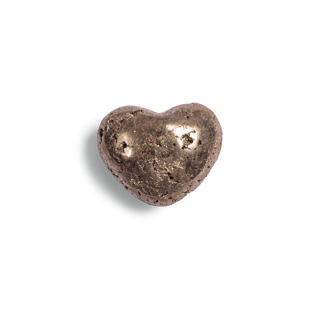 ***Pyrite Heart Shaped Stone
