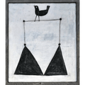 Bird on a Wire Art Print