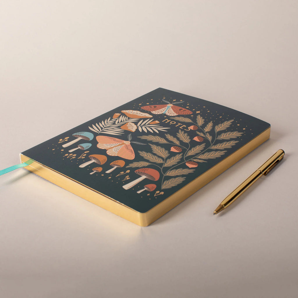 Night Mushroom Paperback Journal 6x8.25