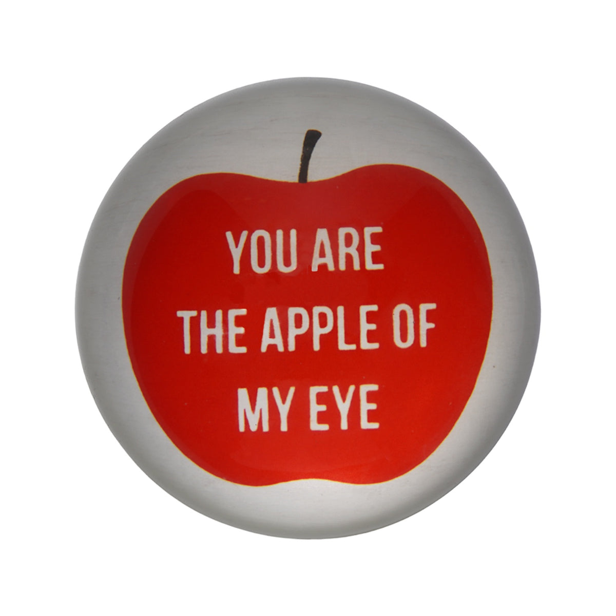 ***Apple Of My Eye Paperweight