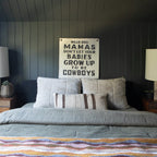 Willie Said Hand Painted Wall Tarp - 32x63