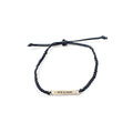 ***Silver Rise & Shine Braided Bracelet - Adjustable