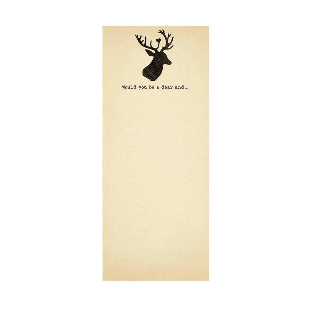 ***Deer Skinny Notepad