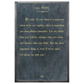 A.A. Milne Art Print - Grey Wood