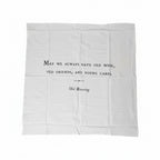 Friendship Cotton Napkins / Dishtowels - Set of 10