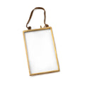 Brass Hanging Frame 3x5 – Vertical
