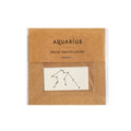 Aquarius Zodiac Constellations Temporary Tattoo - 2 pack