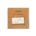 Scorpio Zodiac Constellations Temporary Tattoo - 2 pack