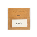 Infinity Temporary Tattoo - 2 pack