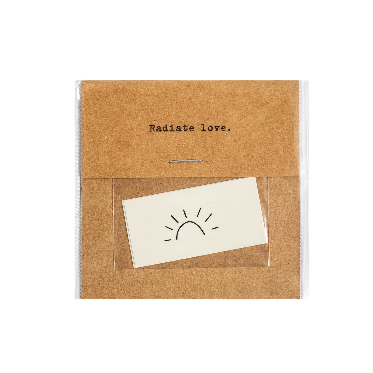 Sunrise Temporary Tattoo - 2 pack