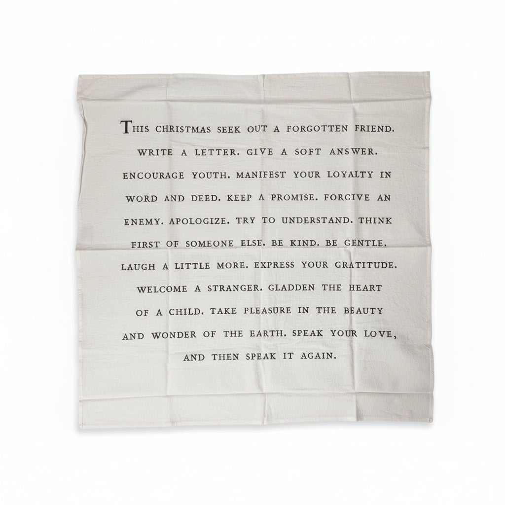 Holiday Cotton Napkin / Dishtowel - Single