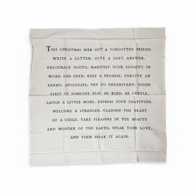Holiday Cotton Napkin / Dishtowel - Single