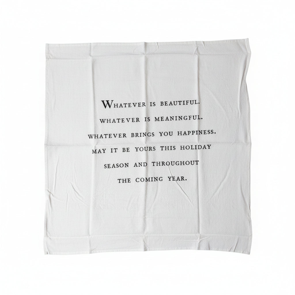 Holiday Cotton Napkin / Dishtowel - Single