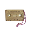 Forever My Jam Wooden Mixtape - Yellow