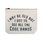 Cream Canvas Zip Bag