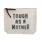 Cream Canvas Zip Bag