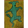 Dancing Dog Art Print - Quick Ship
