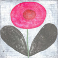 Happy Flower Art Tile