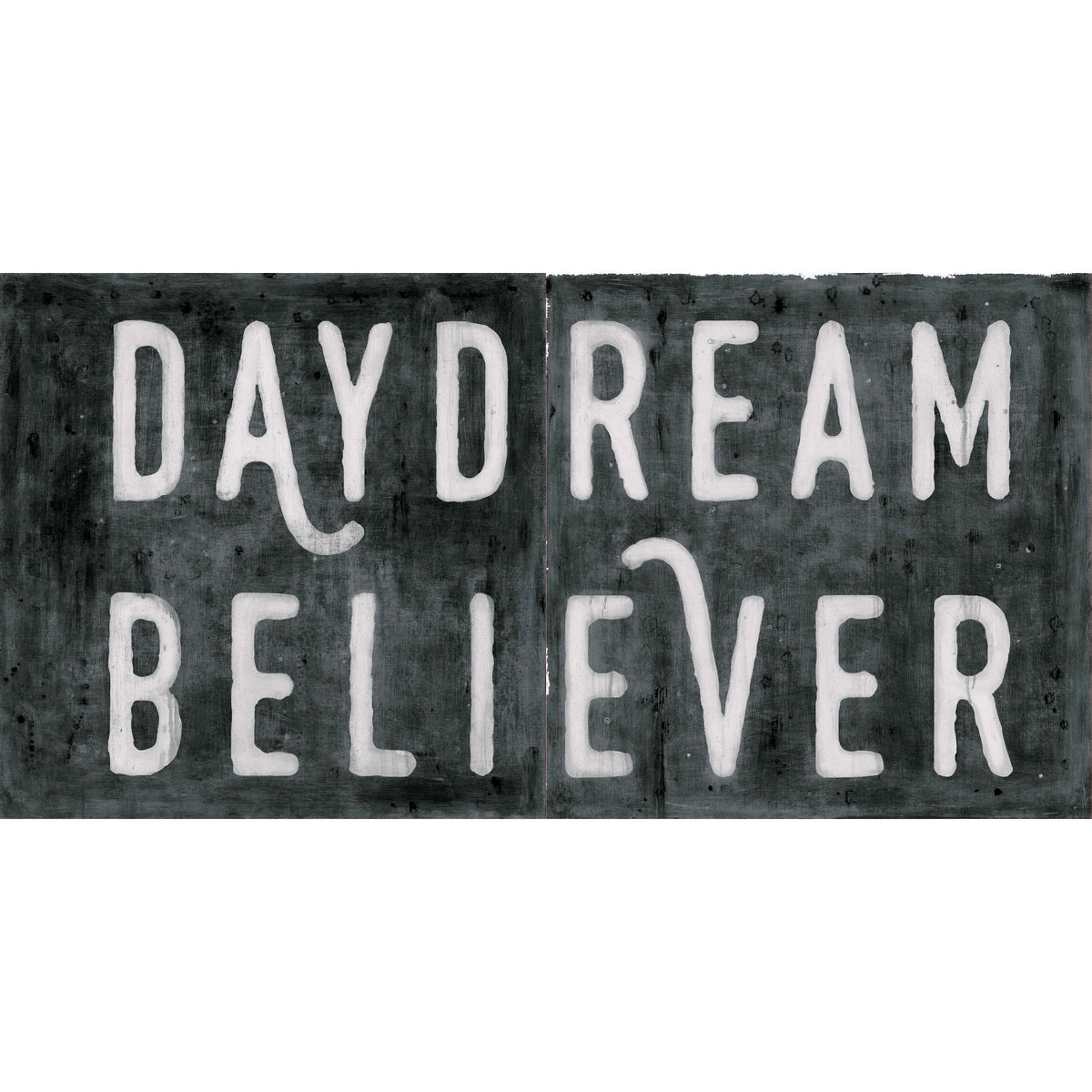 Daydream Believer Art Print in Black