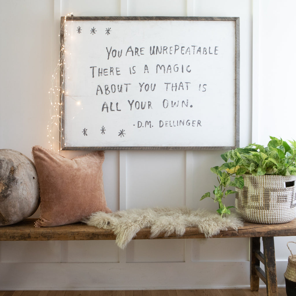You are Unrepeatable Art Print