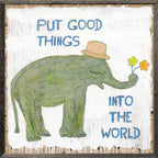 Good Things Elephant Art Print
