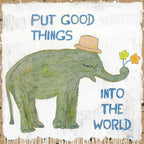 Good Things Elephant Art Print