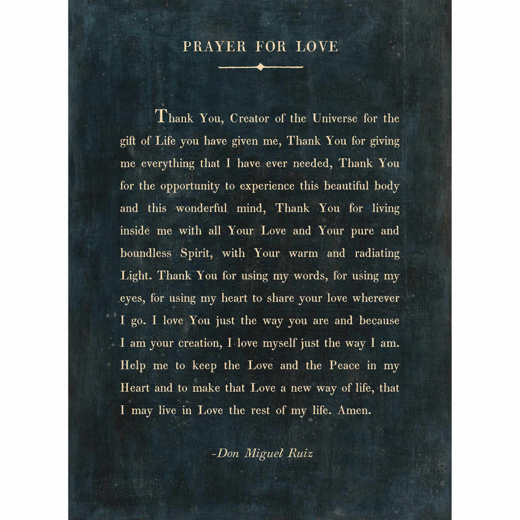 Prayer For Love Art Print - Gallery Wrap