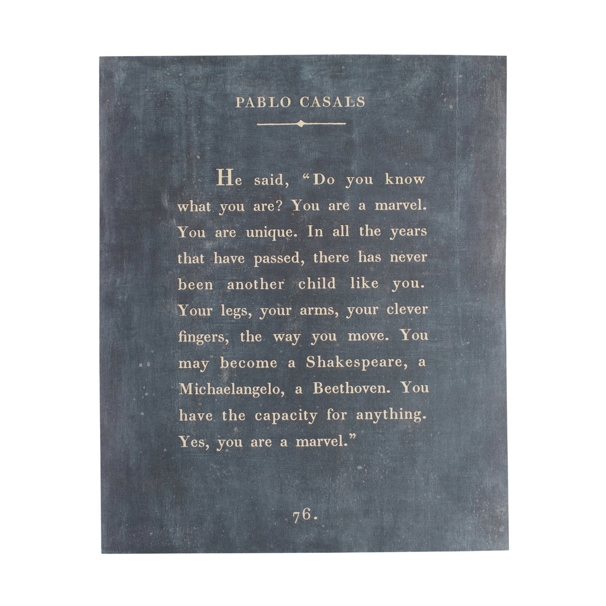 Pablo Casals Art Poster