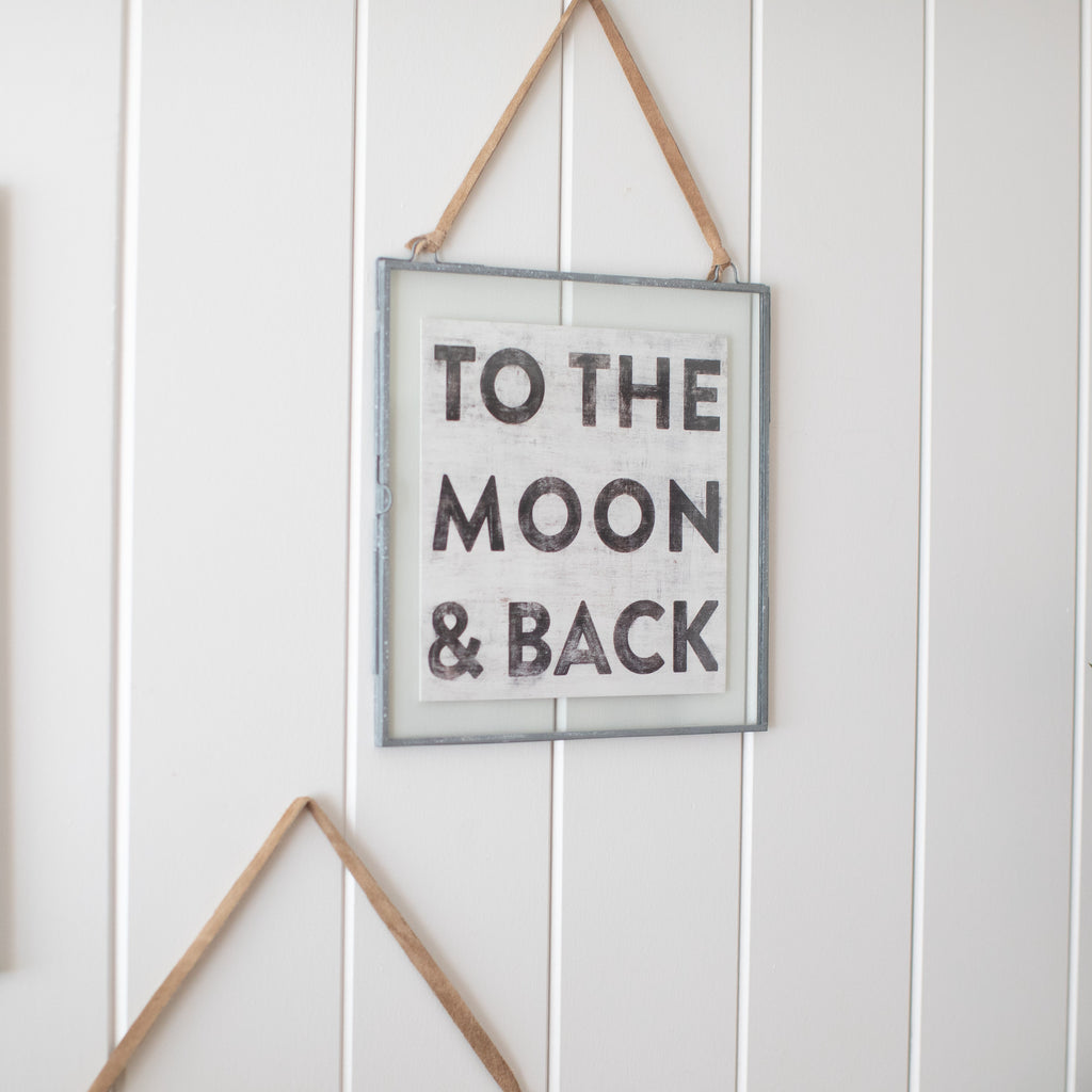 To The Moon & Back Art Poster