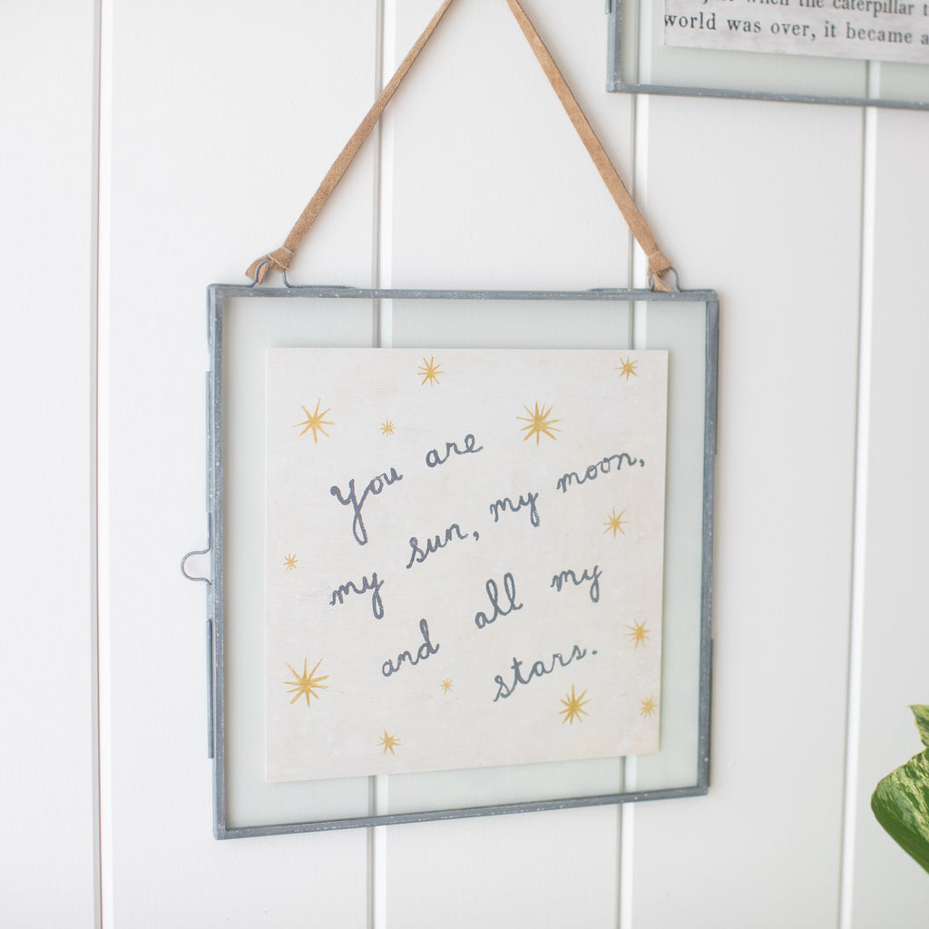 My Sun, My Moon Art Poster - 12x12