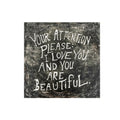Your Attention Please Art Poster - 8x8