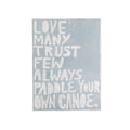 Paddle Your Own Canoe Art Poster - 12x16