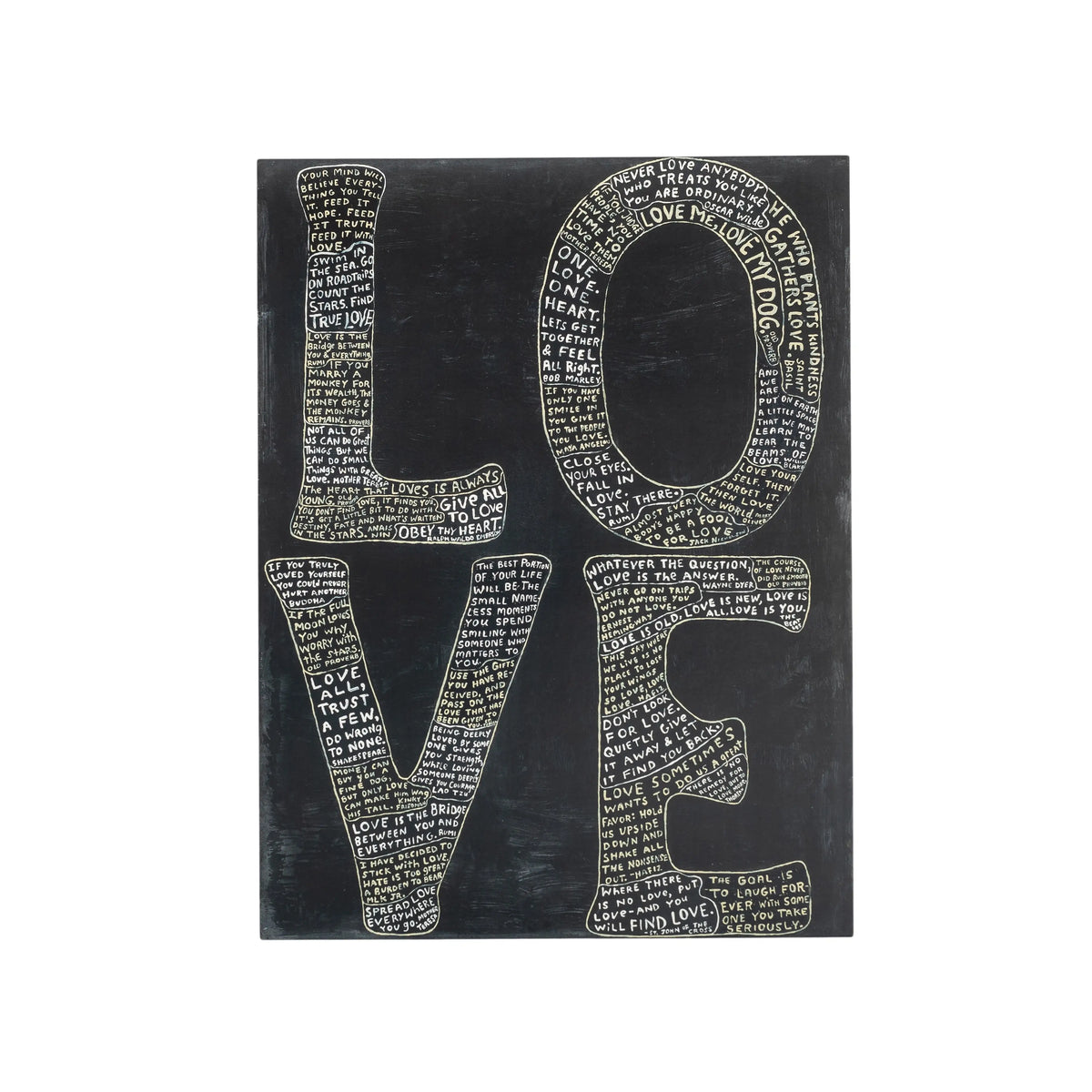  L-O-V-E Art Poster
