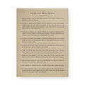 Rules For Being Human Art Poster