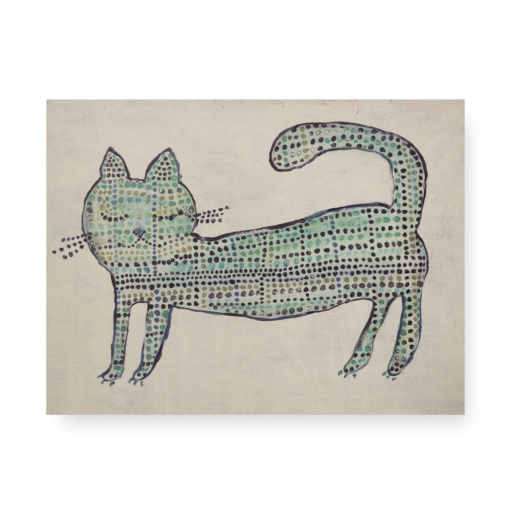 Mr. Cat Art Poster - 16x12
