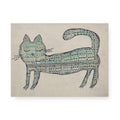 Mr. Cat Art Poster - 16x12
