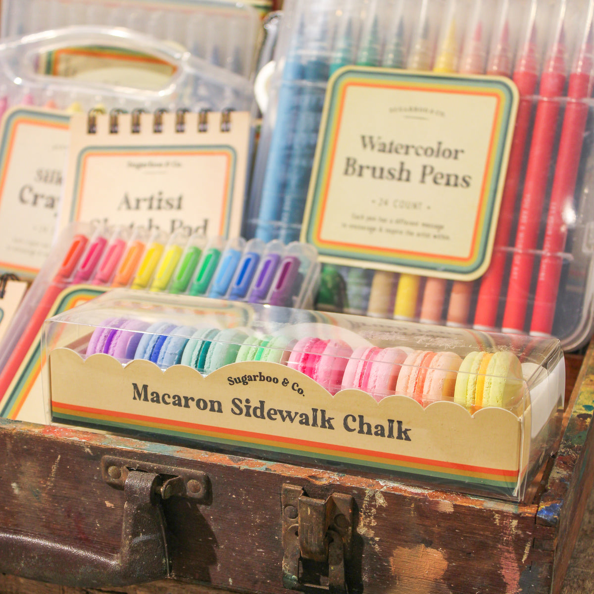 Macaron Sidewalk Chalk - 8 Count