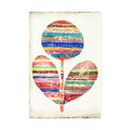 Color Flower Art Tile