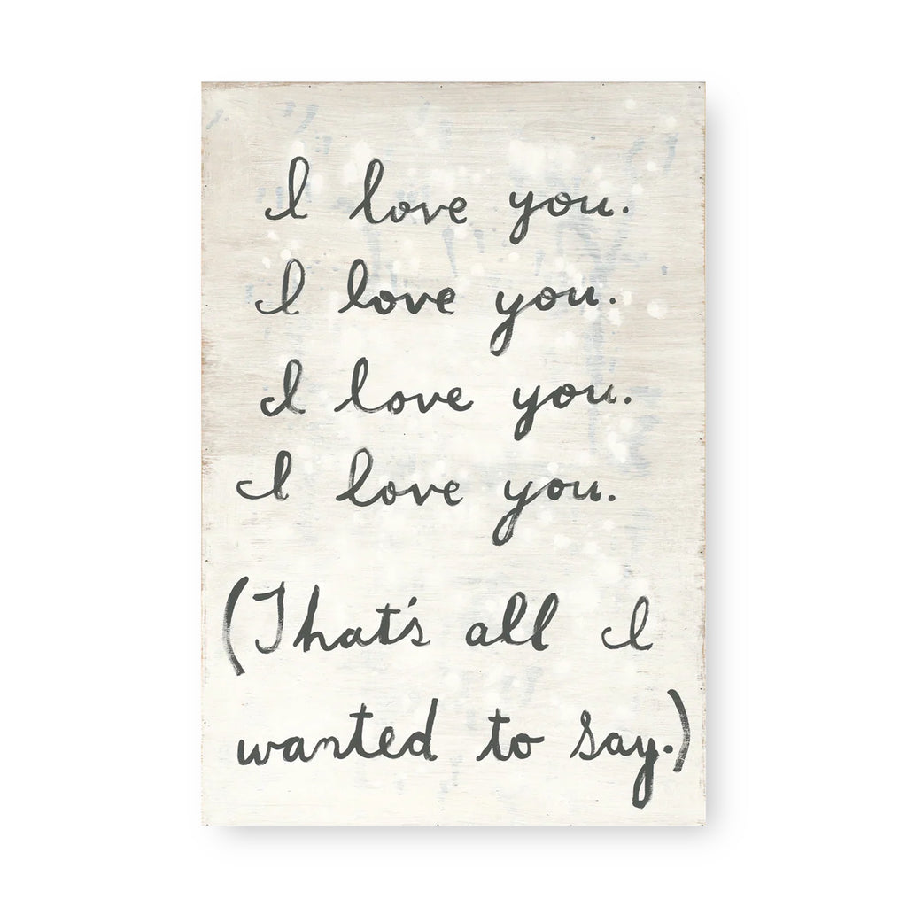 All I Wanted Art Tile