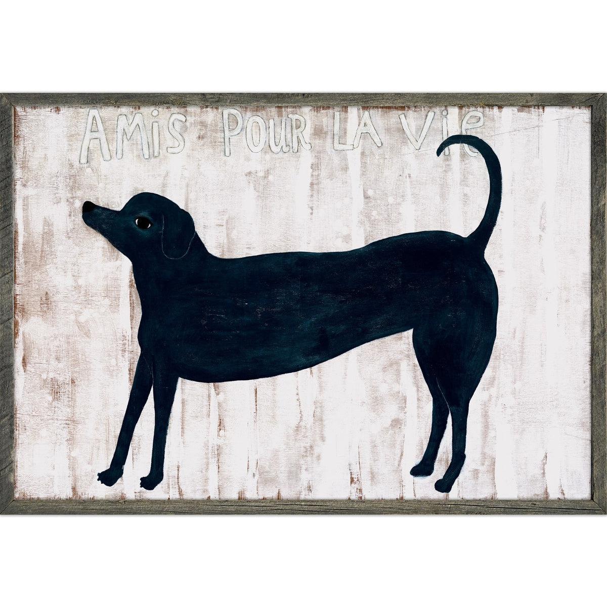 Amis Pour La Vie Art Print