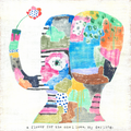 A Flower for the One I Love Art Print - Gallery Wrap