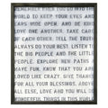 Remember When Art Print - Grey Wood