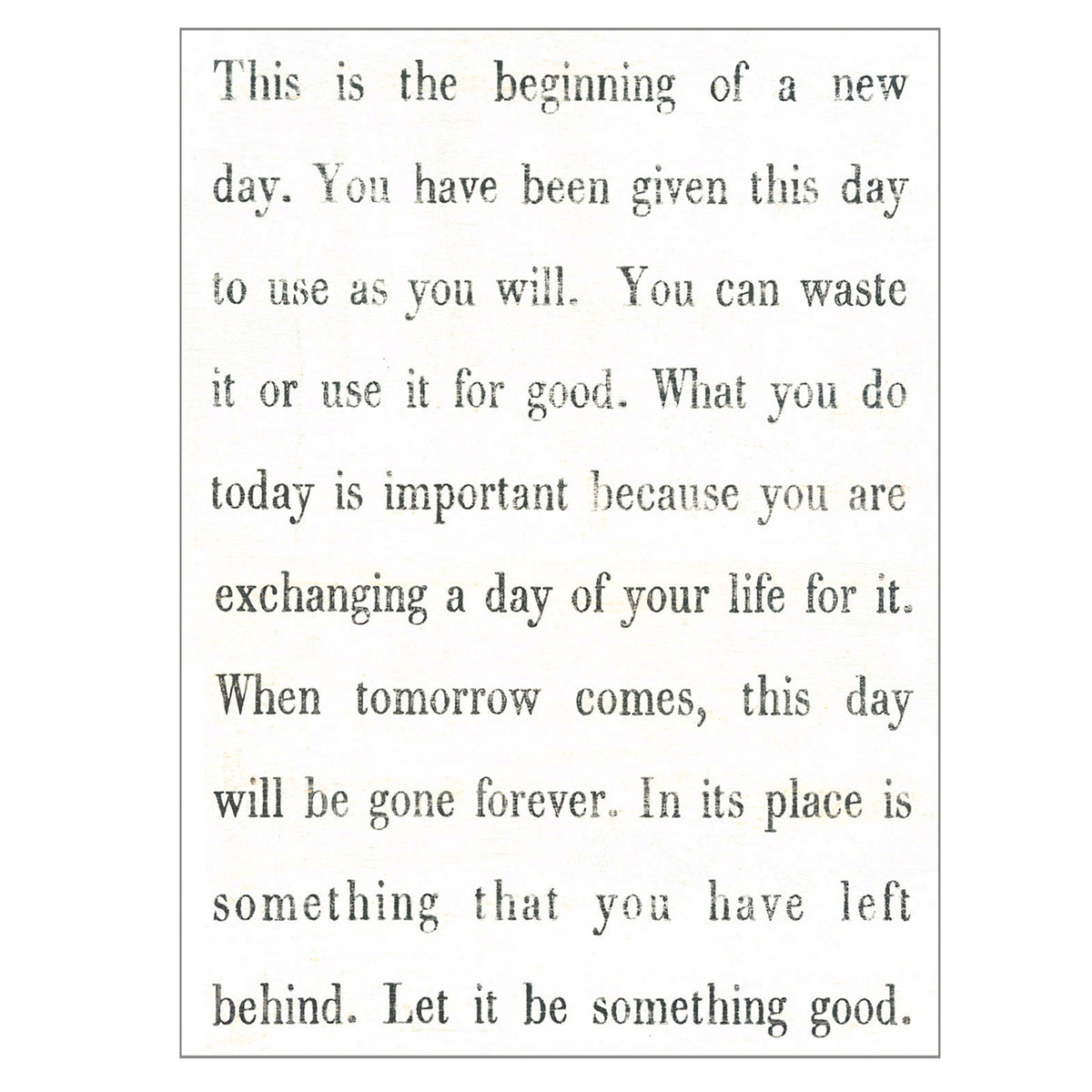 This is The Beginning Art Print