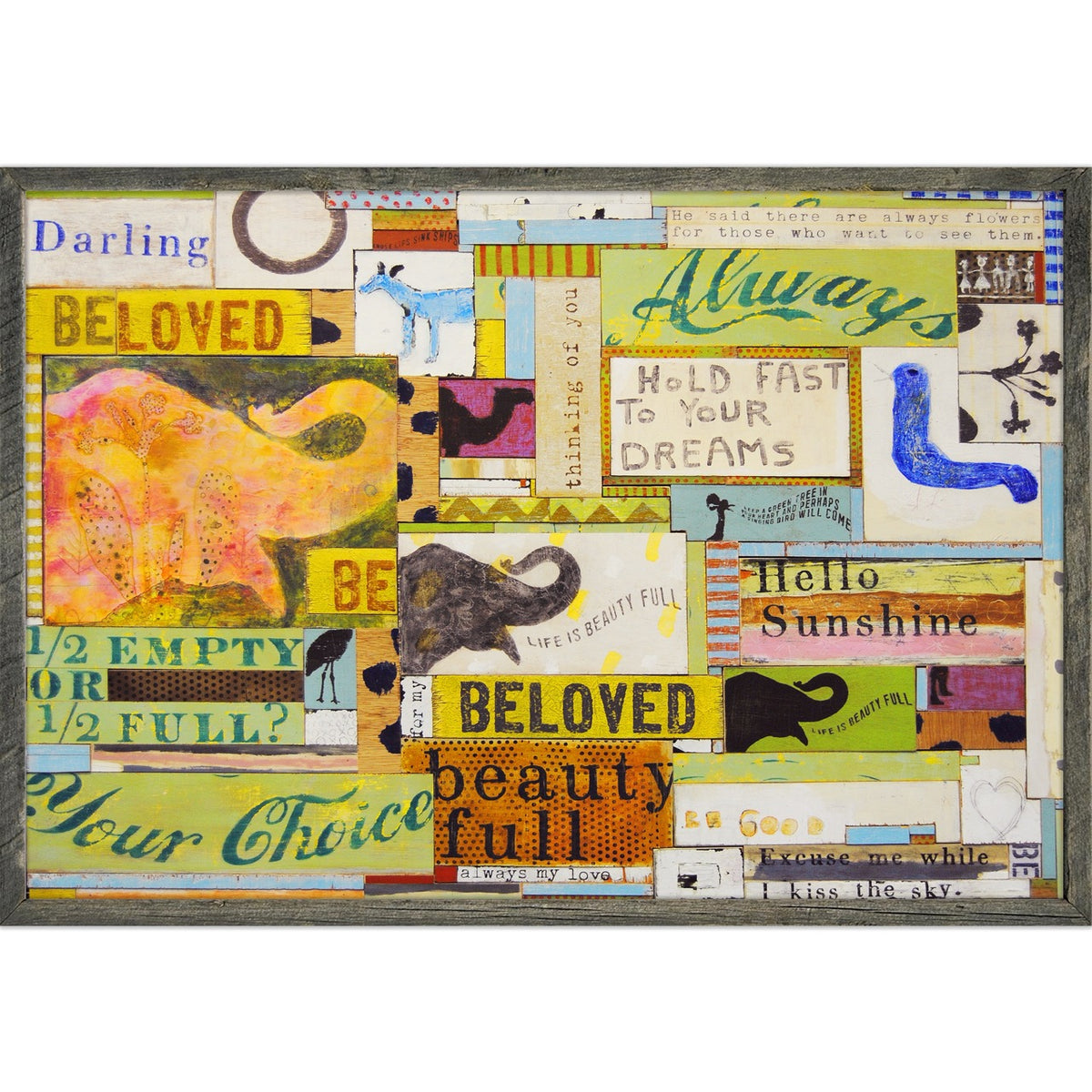 Assemblage Art Print